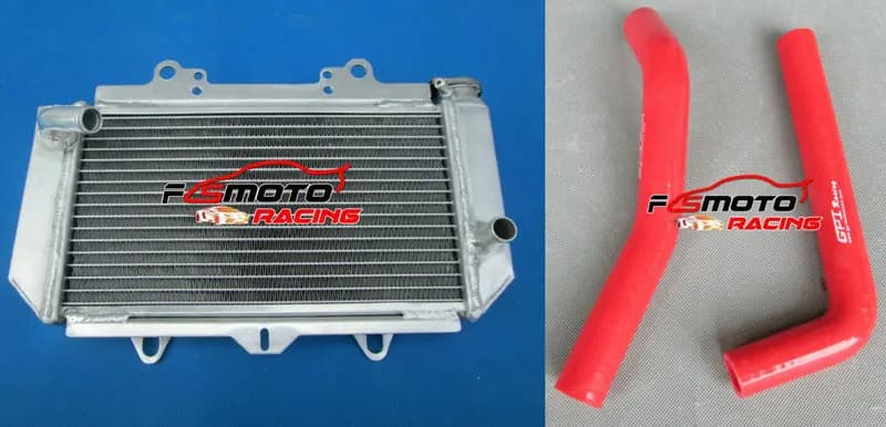 Aluminum Radiator & Silicone Hose For Yamaha ATV YFZ450 YFZ 450 2004-2008 2005 2006 2007 04 05 06 07 08