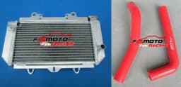 Aluminum Radiator & Silicone Hose For Yamaha ATV YFZ450 YFZ 450 2004-2008 2005 2006 2007 04 05 06 07 08