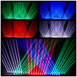 8x12W RGBW LED Bar Beam Moving Head Light Audience Luces De Discoteca Jeux De Lumières DJ Party Lights Luces DJ Lyre DJ