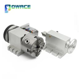 【EU US BR】CNC Part A Rotary 4th Fourth Axis K12-100mm dividing Index Head With 4 jaw chuck + 65mm MT2 Tailstock + Driver