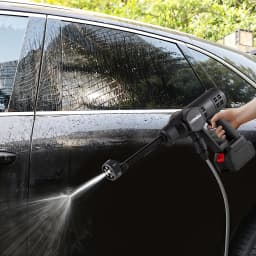 【Breeins】Electric Cordless High Pressure Car Wash Gun Washer Supplies Foam Generator Spray Cleaner Car Wash Cleaning Machine