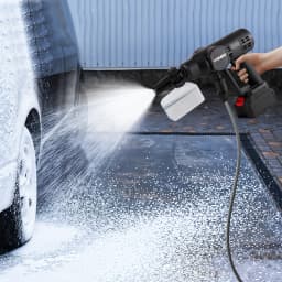 【Breeins】Electric Cordless High Pressure Car Wash Gun Washer Supplies Foam Generator Spray Cleaner Car Wash Cleaning Machine