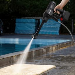 【Breeins】Electric Cordless High Pressure Car Wash Gun Washer Supplies Foam Generator Spray Cleaner Car Wash Cleaning Machine
