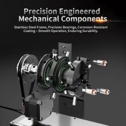 9 in 1 Chuck, Woodworking Tools, Cylindrical Laser Engraving NEJE R6 High Precision A-Axis Rotary Roller