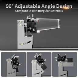 9 in 1 Chuck, Woodworking Tools, Cylindrical Laser Engraving NEJE R6 High Precision A-Axis Rotary Roller