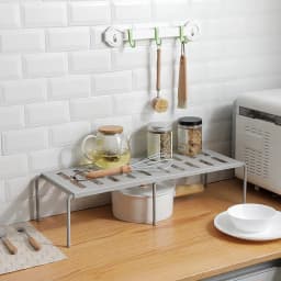 Extendable Kitchen Cabinet Organizer Shelf Food Seasoning Tableware Storage Rack Space Saving Rack Closet Organizer Holders