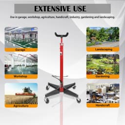 Transmission Jack 0.5T Heavy Duty Hydraulic Gearbox Auto Part Lifter Hoist Stand