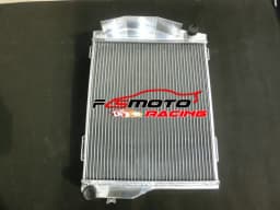 Aluminum Radiator+FAN FOR 1956-1960 1957 1958 Austin Healey 100-6