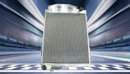 Aluminum Radiator+FAN FOR 1956-1960 1957 1958 Austin Healey 100-6