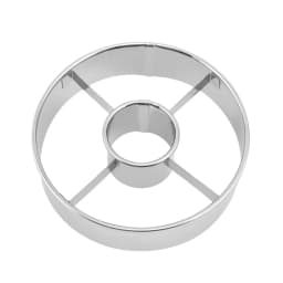 Stainless Steel Donut Mold Cake Decorating Baking Tools Desserts Bread Cutter Maker Simplicity Household Baking Supplies
