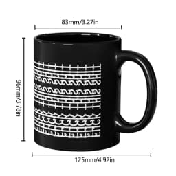 Ceramic Kitchen Hidden Message Coffee Mugunique Gift for Work Bestie & Modern Coffee Lover Accessories Message Coffee Mug Groot
