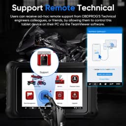 ANCEL MT700 Motorcycle Diagnostic Tool All System Oil Reset ABS Bleeding ECU Coding Active Test OBD 2 Motorcycle Scanner