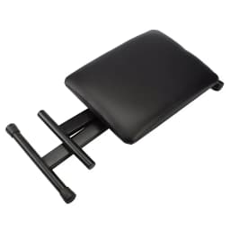 X-Style Keyboard Bench Electronic Piano Stool Height Adjustable Foldable With Anti-Slip Rubber Soft and comfortable, Black