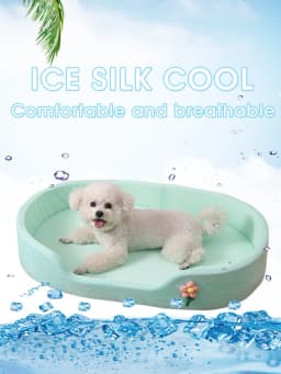 Detachable Round Big Dog Sofa Bed Soft Washable Pet Basket Cushion Cool Cat Bed Medium Kennel for Small Dogs And Cats