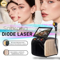 Professional Hair Removal 3 wavelength diode laser 808 755 1064 Painless Laser Epilator Powerful 3500W