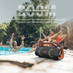 DOSS Portable Bluetooth Speaker Powerful 100W Stereo Sound Bass Subwoofer Sound Box TWS IPX6 Waterproof Outdoor Wireless Speaker