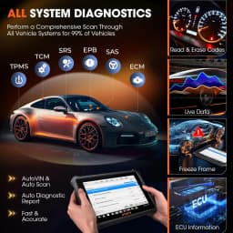 OTOFIX D1 Lite Bluetooth OBD2 Automotive Scanner Bidirectional Scan Tool Diagnostic Tool 2 Year Free Update CANFD DoIP Protocols