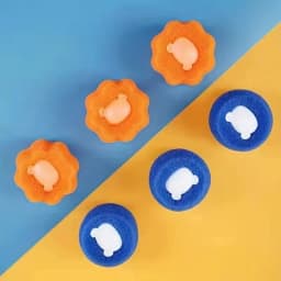 Achieve Wrinkle-Free Clothes Every Time with these 2-Pack Reusable Laundry Balls