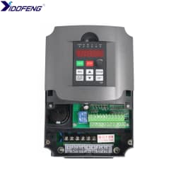 [EU Stock] 1.5KW/2.2KW/3KW/4KW/7.5KW 220V/380V HY VFD Inverter Variable Frequency Driver For CNC Spindle Motor Speed Controller