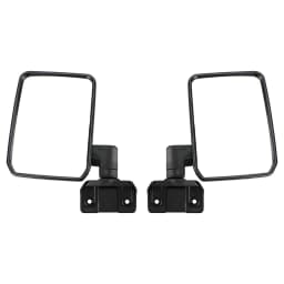 Artudatech Pair LH+RH Door Mirror For Toyota LandCruiser 70 75 78 Series Ute 1985-2007 2006 2005 2004