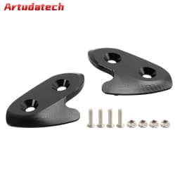 Artudatech Black mirror delete blanking block off plates fits YZF-R1 YZF-R1M 2015-2019 2016 2017 2018