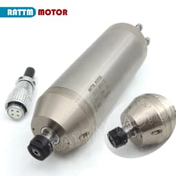 【EU Stock】CNC 3.5KW Water Cooled Cooling ER20 Spindle Motor CNC Router Kit Waterproof Metal Stone Engraving Grind Motor +VFD