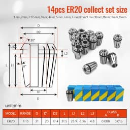 【EU Stock】CNC 3.5KW Water Cooled Cooling ER20 Spindle Motor CNC Router Kit Waterproof Metal Stone Engraving Grind Motor +VFD