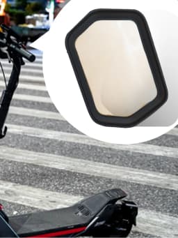 Waterproof Silicone Protective Cover for Ninebot ZT3 Pro Electric Scooter Dashboard Display Screen Protection Case Accessories 