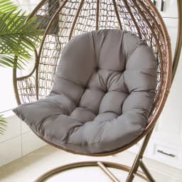 Hanging egg shaped swing chair seat cushion thickening Hanging egg chair replacement seat cushion cushion