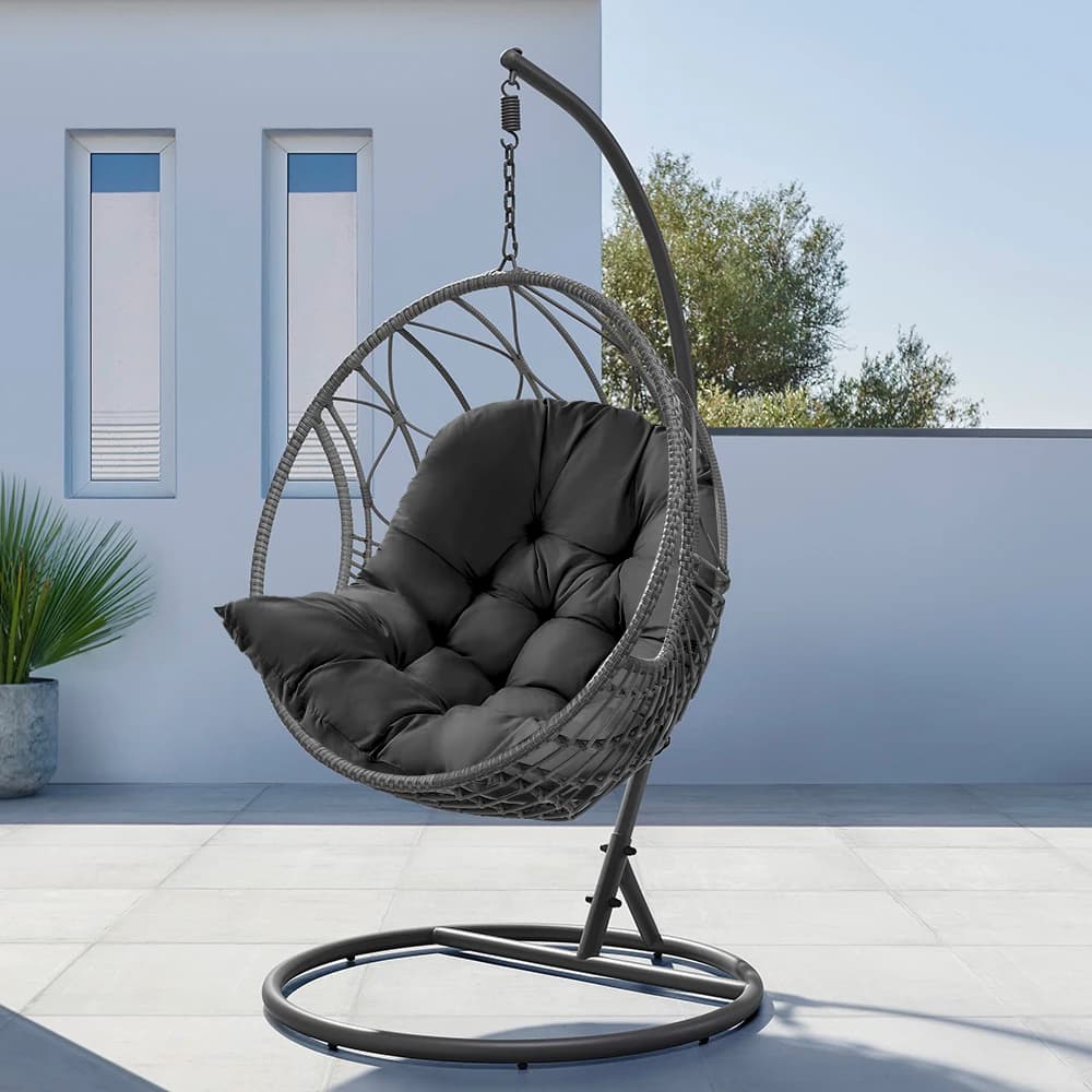 Hanging egg shaped swing chair seat cushion thickening Hanging egg chair replacement seat cushion cushion