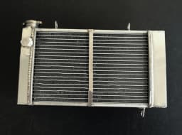 Aluminum radiator+Fan For Yamaha TZ250 3YL1 1991 91 & TZ250 4DP TZ 250 4DP 1992-1995
