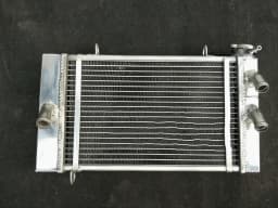 Aluminum radiator+Fan For Yamaha TZ250 3YL1 1991 91 & TZ250 4DP TZ 250 4DP 1992-1995