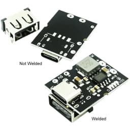 1-10pcs 5V 2A Charge Discharge Integrated Module Type-C Input Battery Charging Module Support 4.2V Li-Battery Charge Protection
