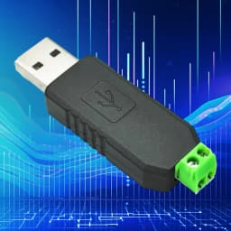 1-5pcs USB To RS485 Converter CH340/PL2303/FT232 Chip RS485 Serial Converter Support Win7 Win10 XP Vista Linux Mac OS WinCE5.0