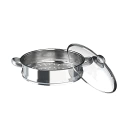 5 Tier Stainless Steel Cookware, Multipurpose Steaming Pot with Handle, Home Steam Food Tool Set, Multi Use Kitchen Implement