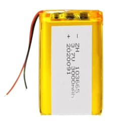 For Open Source Console Miyoo Mini Plus Game Machine Battery Lithium Polymer Battery 103665 3.7V 3000mAh