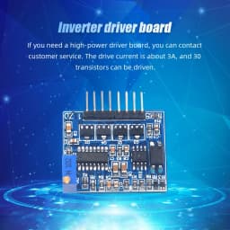 1-10PCS SG3525 LM358 Inverter Driver Board 12V-24V Mixer Preamp Drive Module High-Frequency Adjustable 1A Inverter Driver Panel