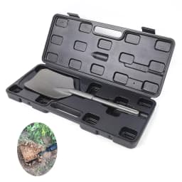 40x13x1.8cm 40Cr Chromium Steel 5-Pit Shovel,HRC 55-60 Hardness Electric Pick Accessory, High-Temperature Quenched