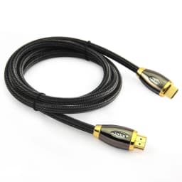 4K HDMI CABLE 2.0 HIGH SPEED PREMIUM GOLD PLATED BRAIDED LEAD 2160P 3D HDTV