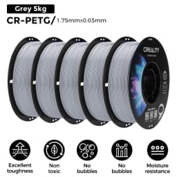 CREALITY CR-PETG Filament 1.75mm 1.0kg Eco-friendly Odorless and Non-toxic High Stability Moisture Resistance for FDM Printers