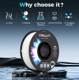 CREALITY CR-PETG Filament 1.75mm 1.0kg Eco-friendly Odorless and Non-toxic High Stability Moisture Resistance for FDM Printers