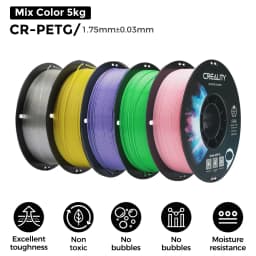 CREALITY CR-PETG Filament 1.75mm 1.0kg Eco-friendly Odorless and Non-toxic High Stability Moisture Resistance for FDM Printers