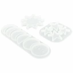 3x DIY Star Sun Moon Epoxy Silicone Moulds Jewellery Making Handmade Resin Mould