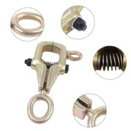 2 Way 5 Ton Auto Body Repair Tool, Pull Clamp, Frame Dent Puller, Self-tightening Frame Grip Pull Jig Clamp