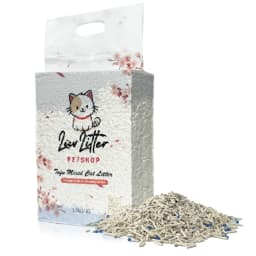Premium Tofu & Bentonite Cat Litter – Least Tracking Clumping Cat Litter 2.5KG/6L