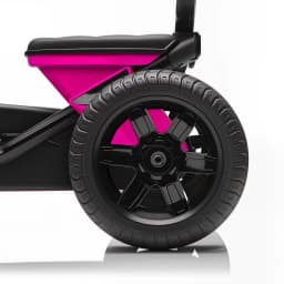 AIYAPLAY Pedal Go-Kart for Kids with Silent EVA Wheels, Metal Frame