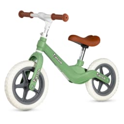 12" Balance Bike for Kids, Lightweight No Pedal Walking Balance Bike with Nylon Frame and Flat-Free Tires, Adjustable Training