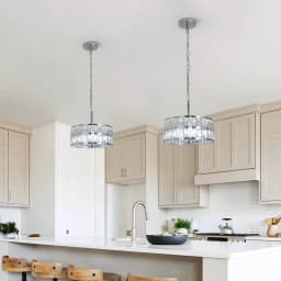 Crystal Ceiling Chandeiler Lamp Modern Indoor Lighting Pendant Light Fixtures Home Decora Led Hanging Light Living Bedroom Lamps