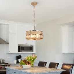 Crystal Ceiling Chandeiler Lamp Modern Indoor Lighting Pendant Light Fixtures Home Decora Led Hanging Light Living Bedroom Lamps