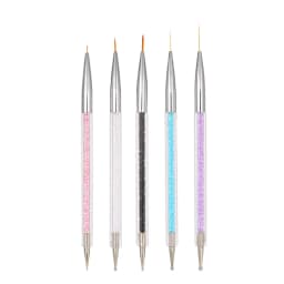 5pcs Nail Design Nail Liner Set Dotting Painting Drawing Polish Brush Pen Tool